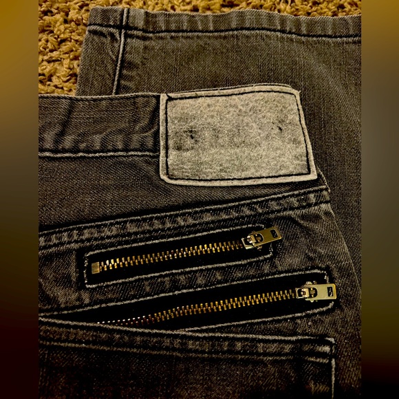 Guess Vintage Del Mar Fit Slim Straight Men’s Black Jeans - Picture 5 of 7